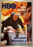 Revista HBO Aprilie 2004: Triplu X, I Am Sam, Cold Mountain, Filme Noi - 15x21cm, 66 Pagini