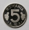 Moneda 5 Lei 2003 Proof - Set Monetarie 2003 - Monede Romanesti