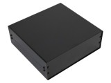 Carcasă aluminiu neagră - dimensiuni 260mm x 250mm x 90mm