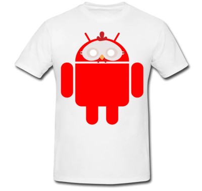 Tricou &amp;quot; Android red &amp;quot; foto