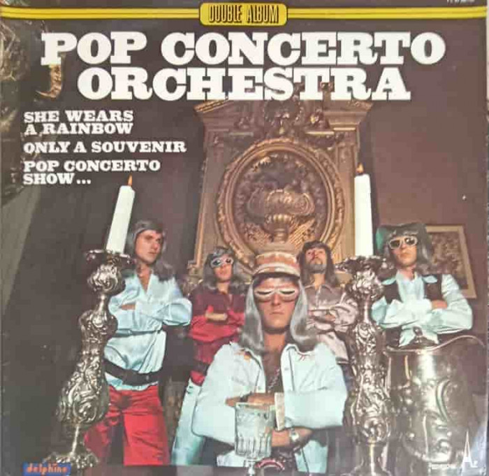 Disc vinil, LP. She Wears A Rainbow. SET 2 DISCURI VINIL-POP CONCERTO ORCHESTRA