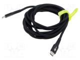 Cablu USB 2.0 USB C Goobay 3m negru 0,48Gbps