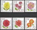 DDR 1979 - Flori de gradina, serie neuzata