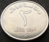Moneda exotica 2 AFGHANIS - AFGANISTAN, anul 2004 *cod 236 - A.UNC, Asia