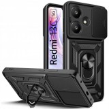Husa pentru Xiaomi Poco M6 / Redmi 13C 5G, Tech-Protect, CamShield Pro, Neagra