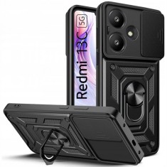 Husa pentru Xiaomi Poco M6 / Redmi 13C 5G, Tech-Protect, CamShield Pro, Neagra