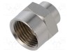 Manşon legătură filetate reducţie alamă nichelată PNEUMAT G1/4-G1/2 max 300&deg;C aer comprimat apă ulei