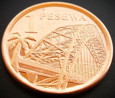 Moneda exotica 1 PESEWA - GHANA, anul 2007 * cod 5161 = A.UNC foto