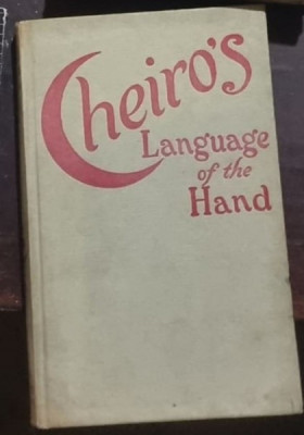 Herbert Jenkins-Hardcover - Cheiro&amp;#039;s Language Of The Hand foto