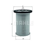 Mahle filtru combustibil