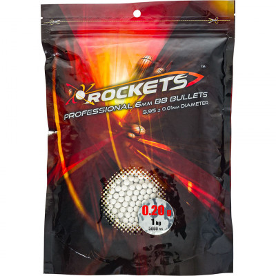 Bile Airsoft Rockets 0.20g - 1 Kg foto
