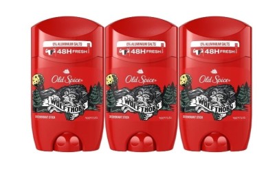 Set 3 x Old Spice Antiperspirant Stick 50ml Wolfthorn, All Day Fresh, Intense Fresh Fragrance, Anti-urme albe, revirgorant, prospetime de durata, prot foto