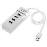 Cumpara ieftin Hub USB 3.0 cu 4 porturi, Hi-Speed, alb , solutia compacta pentru conectivitate extinsa si transfer rapid de date
