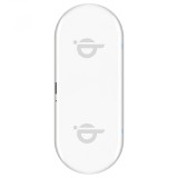 Incarcator Retea Wireless Xqisit Dual Pad, Quick Charge, 32W, 1 x USB, Alb