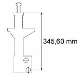 Amortizor VW PASSAT (3A2, 35I) (1988 - 1997) SACHS 170 381