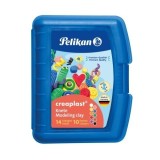 PLASTILINA CREAPLAST 240G SET10 CUTIE ALBASTRA