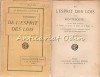 De L&#039;Esprit Des Lois - Montesquieu - 1922