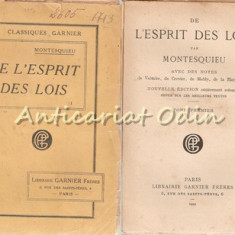 De L'Esprit Des Lois - Montesquieu - 1922