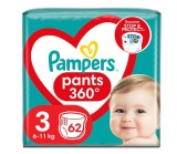 Scutece-chilotel Pampers Pants Jumbo Pack Marimea 3, 6-11 kg, 62 buc