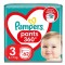 Scutece-chilotel Pampers Pants Jumbo Pack Marimea 3, 6-11 kg, 62 buc