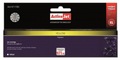 Cartus compatibil HP 971 XL Yellow pentru HP CN628AE, Premium Activejet, Garantie 5 ani foto