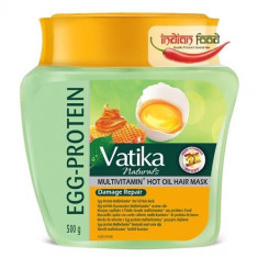 Vatika Naturals Hair Mask Egg-Protein (Masca pentru Par cu Ou si Miere de