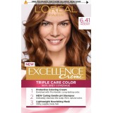 L&#039;Oreal Paris Excellence 03 Blond cenușiu ultra-deschis Vopsea de păr 6.41 Hazelnut