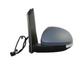 Oglinda usa exterioara Seat Alhambra (7n), 06.2010-, Vw Sharan (7n), 04.2010-, partea Stanga, reglare electrica; grunduit; incalzit; sticla asferica;