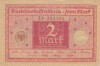 Bancnota Germania 2 Marci 1920 - P59 UNC ( vezi descriere )