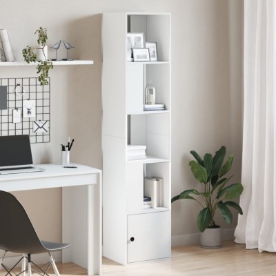 vidaXL Bibliotecă, alb, 40x36x189 cm, lemn prelucrat 848241 foto