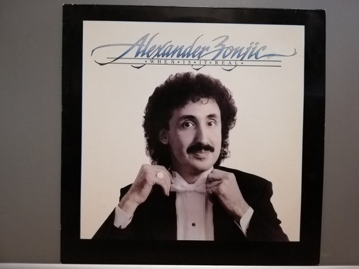 Alexander Zonjic &ndash; When Is It Real (1987/Optimism/RFG) - Vinil/Jazz/Impecabil