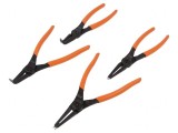 Clești pentru inele de blocare, set 4 bucăți, extern, 28-29 mm