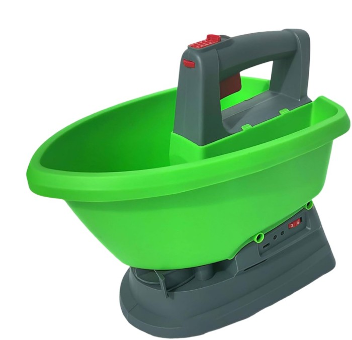 Dispozitiv de imprastiat seminte, ingrasamant/fertilizant electric, universal, Capacitate 3 L, 7 trepte de viteza, 5 trepte de reglare a fluxului