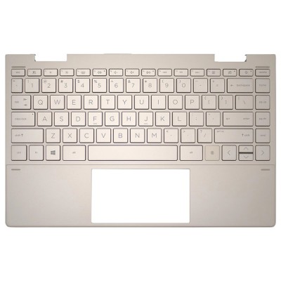 Carcasa superioara cu tastatura palmrest Laptop 2-in-1, HP, Envy X360 13-BD, 13T-BD, TPN-C152, M17263-001, M17263-031, M17263-B31, M15291-001, M15291- foto