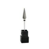 Bit din metal dur, conic ascuțit, br&acirc;u neagru, XC Large Cone STPV