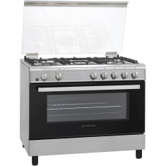 Aragaz clasix 5 arzatoare gaz, Cuptor gaz, 90x60 cm, Studio Casa , Tivoli, grill electric , rotisor, aprindere electrica