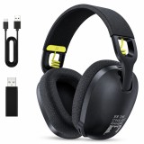 Cumpara ieftin Casti Gaming Wireless, Bluetooth 5.3, Over-Ear, Surround 7.1, Reducere Zgomot, Control Volum, PC, PS4, PS5, Switch, Negru
