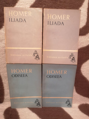 ILIADA/ODISEEA-HOMER (4 VOL) foto