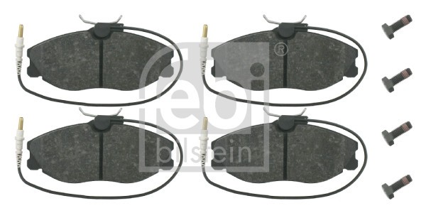 FEBI BILSTEIN 16257 set placute frana,frana disc