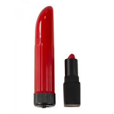 Ladyfinger - Minivibrator, roșu, 13 cm