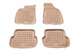 Covorase Presuri Auto Cauciuc Dedicate Bej Audi A4 II B6 | B7 2000 -2008, Rezaw