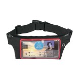Borseta fitness pentru talie, Mobi, cu loc pentru telefon, neopren, 22x12 cm