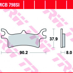 Set placute frana TRW MCB798SI - ATV Polaris Sportsman - Magnum - Scrambler 400-500-600-700-800cc