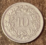 C50 - Moneda foarte veche - Elvetia - 10 rappen - 1970
