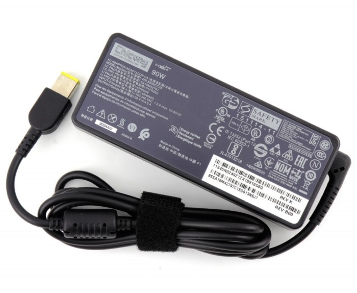 Incarcator Lenovo pentru 01FR052 90W ORIGINAL Chicony, pentru 45N0500 90W ORIGINAL Chicony, pentru ADLX90NCC3A