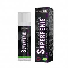 Crema SuperPenis AbsolutSex, pentru marirea penisului si stimularea erectiei, 75 ml