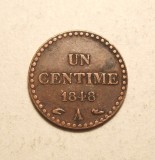 FRANTA 1 CENTIME 1848 A