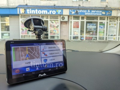 Navigatie GPS PilotOn H11 Android cu Camera de Bord+ Harta Europa 2024 Autoturism si TIR Pilot ON foto