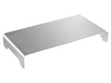Stand pentru monitor metalic argintie - 10kg, 400x210x63mm