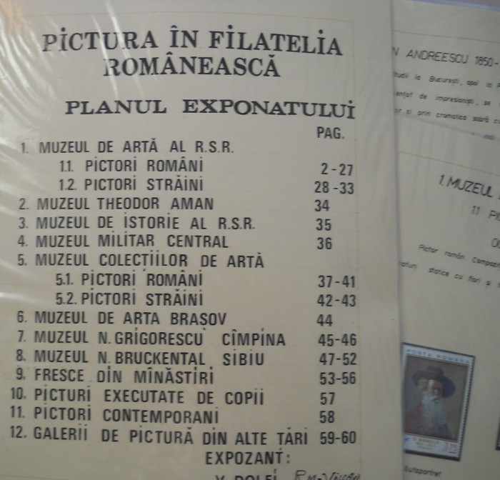Exponate filatelice